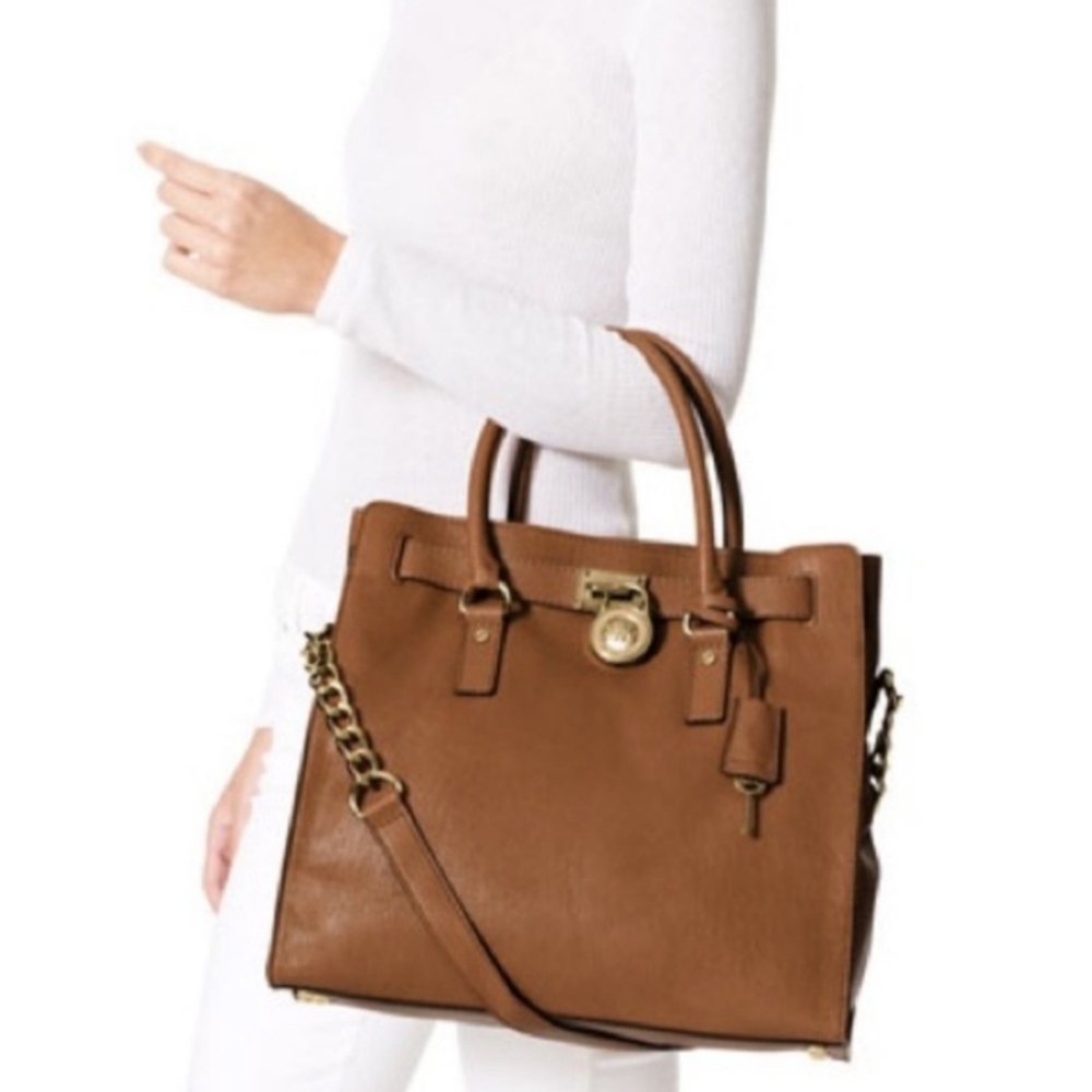 MICHAEL Michael Kors Tan Leather Tote